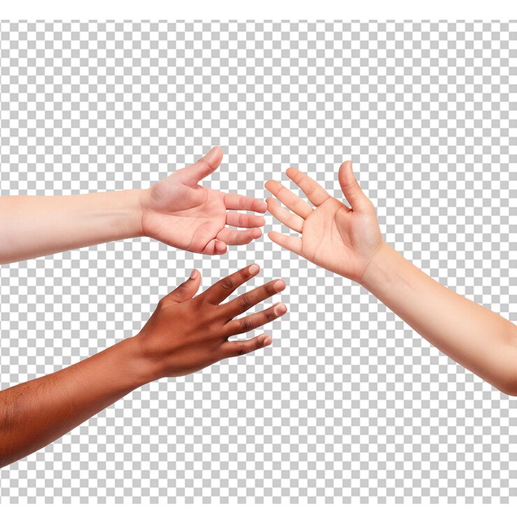 PSD el concepto del día internacional de la amistad el concepto de la felicidad juntos