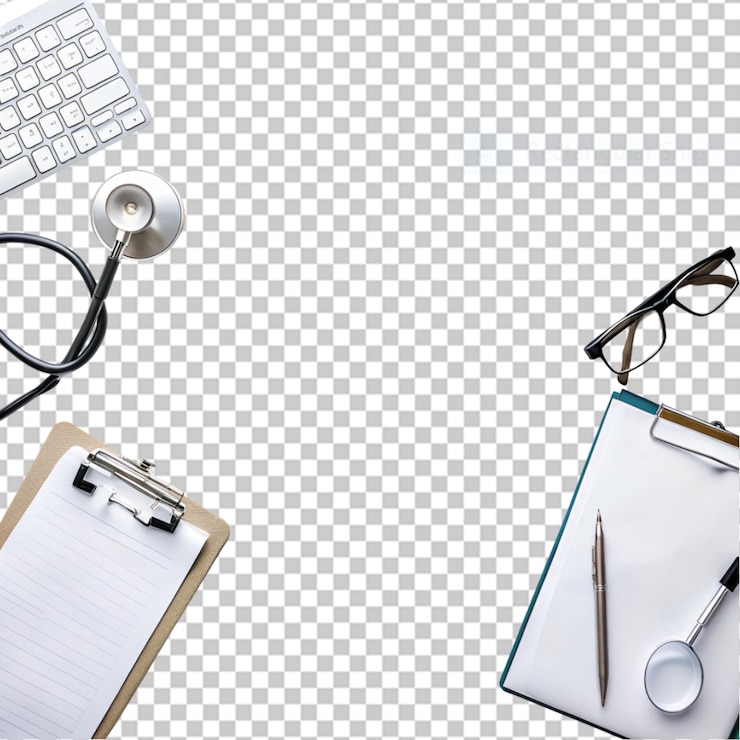 PSD concepto de escritorio con espacio de copia