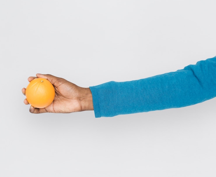PSD concepto de fondo humano de la mano y el brazo