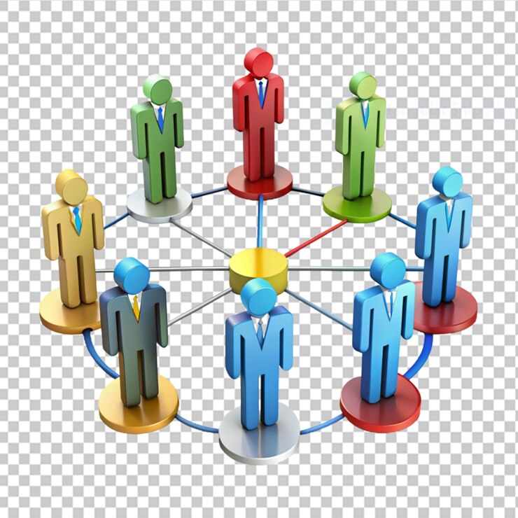 PSD concepto de gestión en un fondo transparente