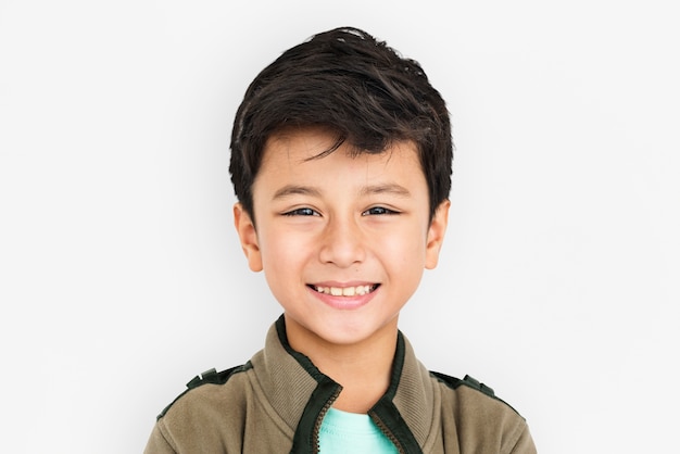 Concepto lindo adorable del retrato del niño de Little Boy