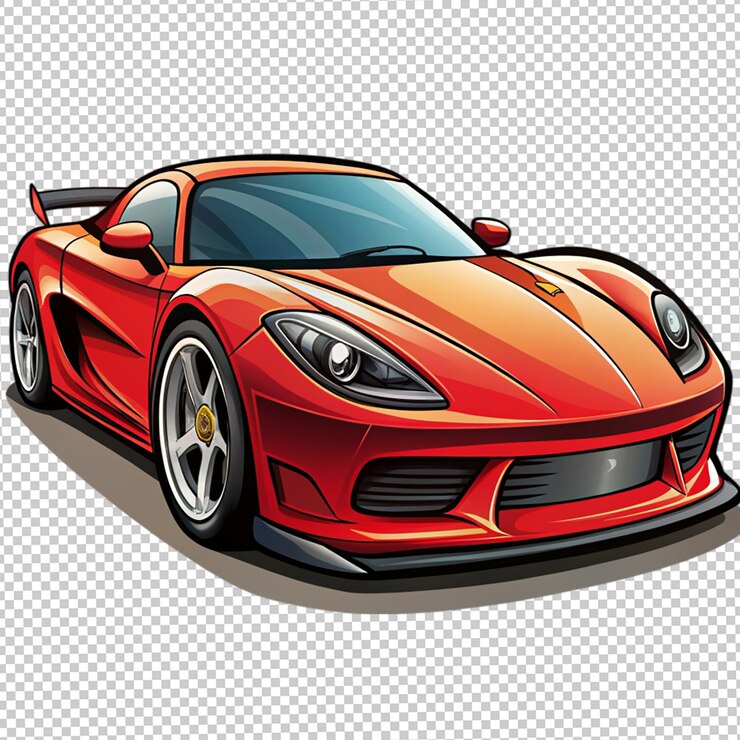 PSD concepto realista de ilustración vectorial de vehículos de automóviles