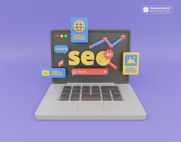 El concepto de resultados de búsqueda seo aparece en primer lugar y aumenta el tráfico web