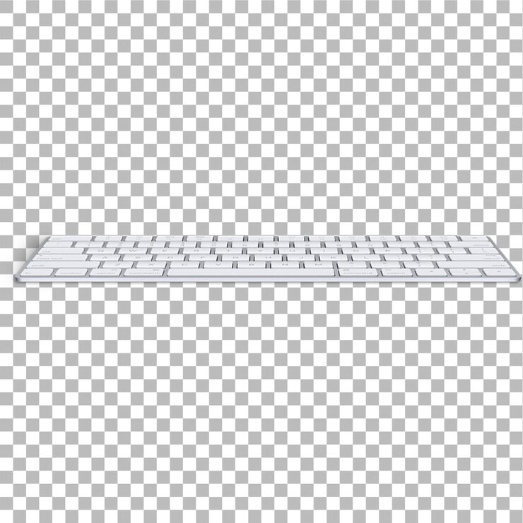 PSD un concepto único de computadora aislada en fondo plano muy adecuado para su uso en la mayoría de los proyectos