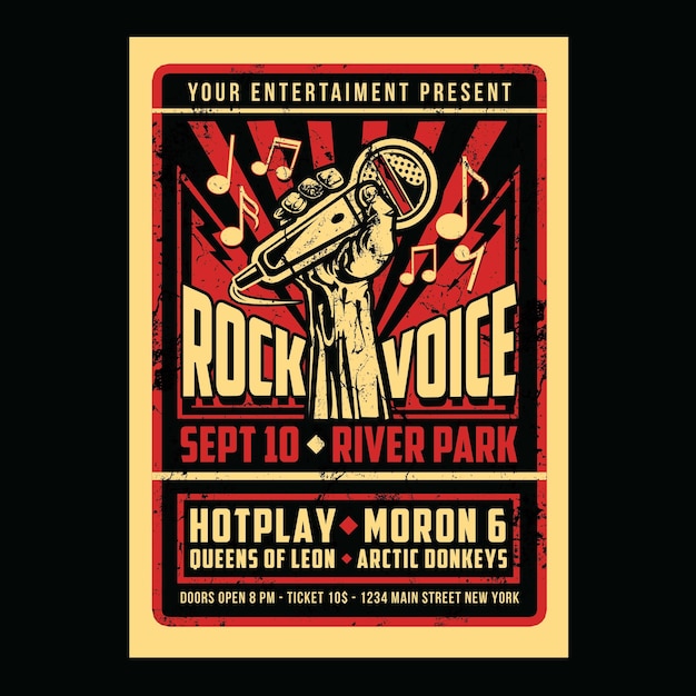 Concerto de Voz de Rock