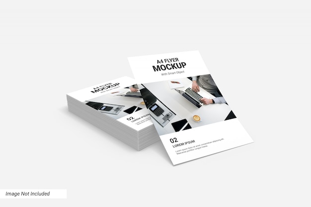 Concetto di Business Flyer Mockup