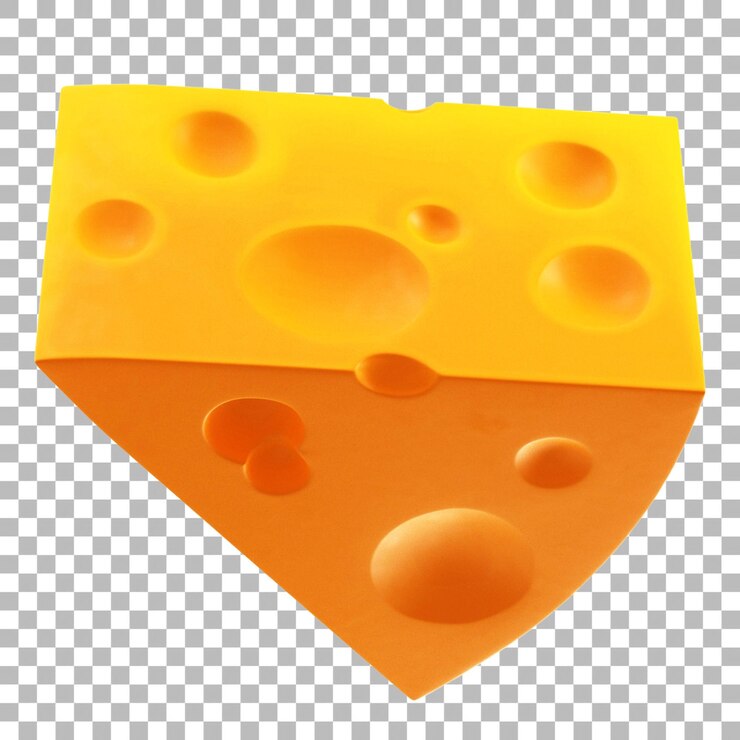 PSD concetto di formaggio cheddar per la decorazione della pasticceria