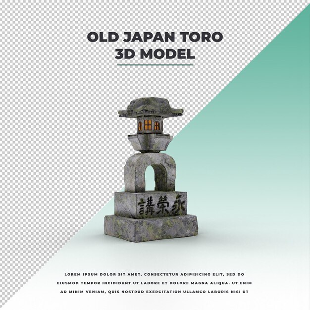 concreto Toro Japonês Tradicional