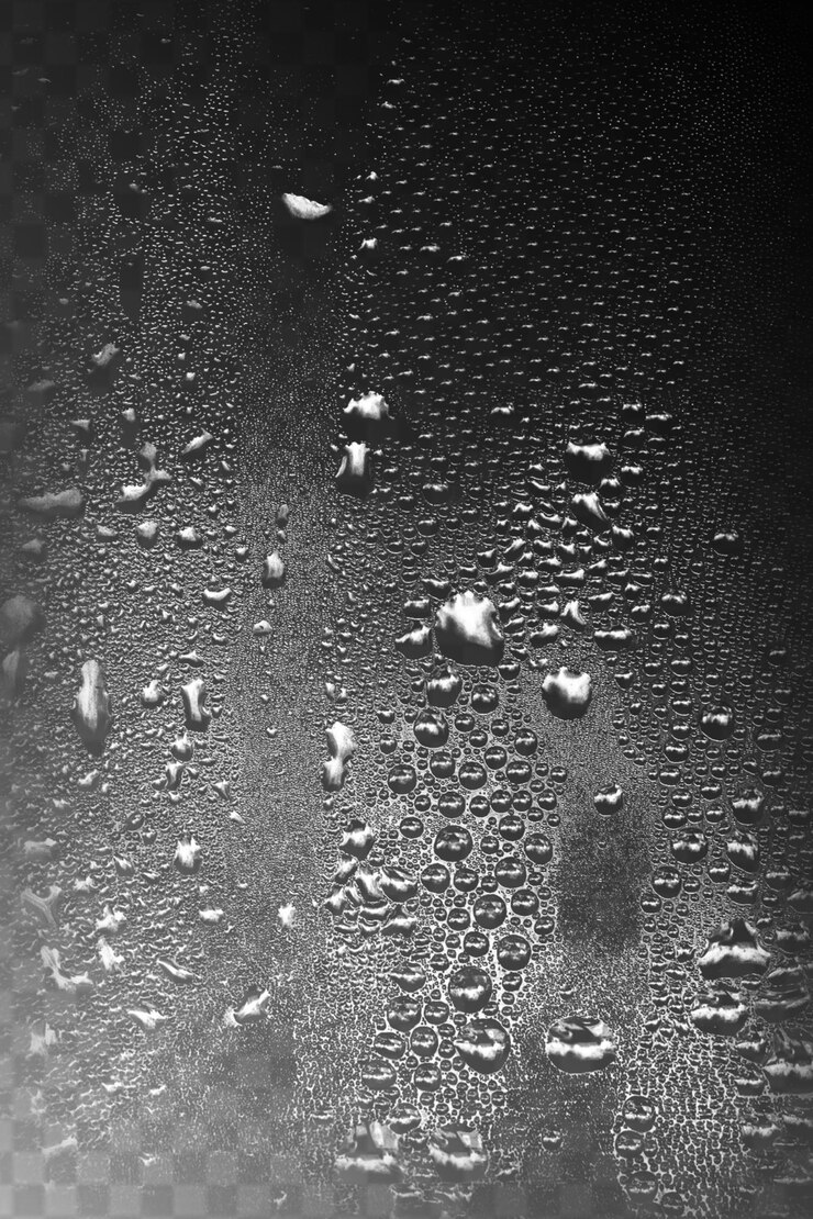 PSD condensation sur surface de verre