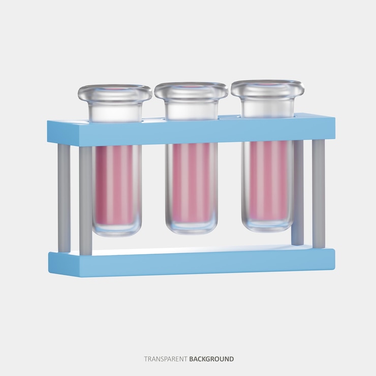 PSD ?cone 3d de amostra de sangue