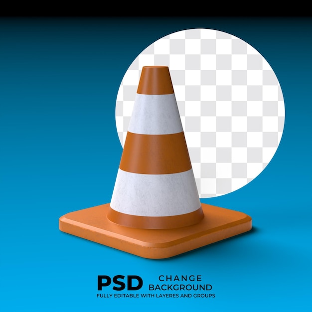 PSD cone de segurança no trânsito