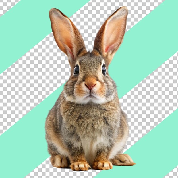 PSD el conejo lindo en png