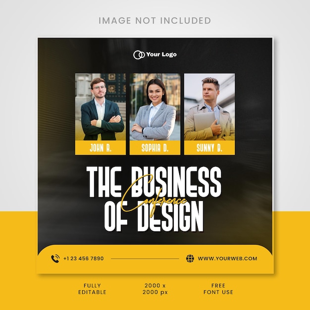 Conférence d'affaires sur le design