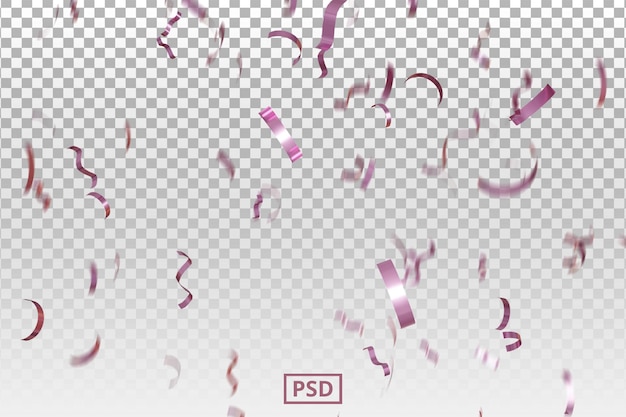 Confeti de colores para el fondo de la celebración