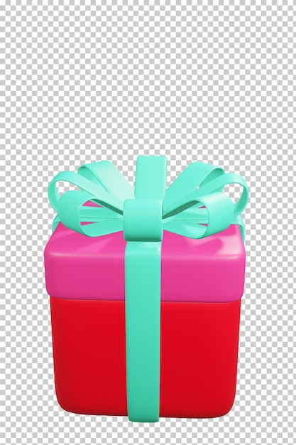 Confezione regalo isolata