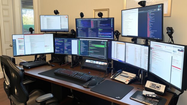Configuración de monitores múltiples para la programación y la productividad