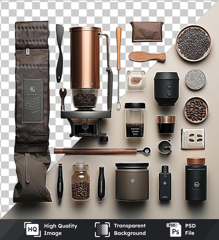 PSD configurazione di barista personalizzata per la caffetteria