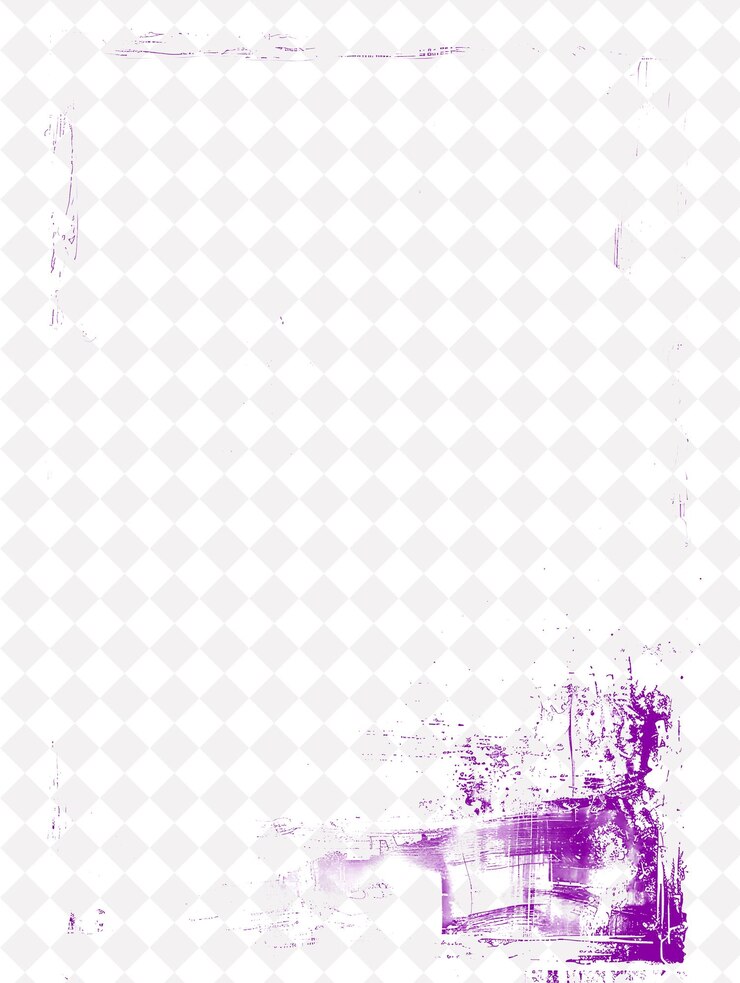 PSD confine di cornice impressionista con pennellate morbide e disegni astratti natura creative png