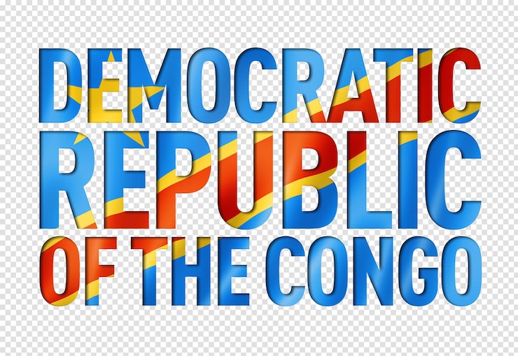 PSD congo flag text font