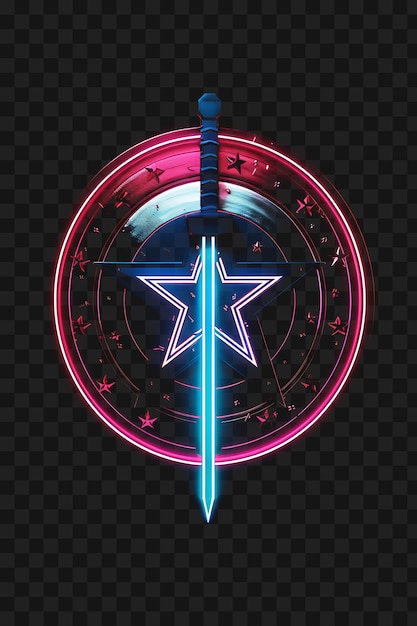 Conjunto de armas de escudo de píxeles con diseño del capitán américa y estrellas un concepto de diseño de arte de activos de juego