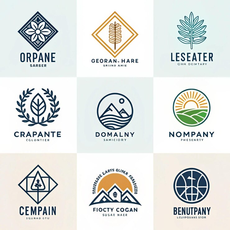 PSD conjunto de aventura vectorial montaña al aire libre logotipo vintage símbolo ilustración diseño vintage bundle log