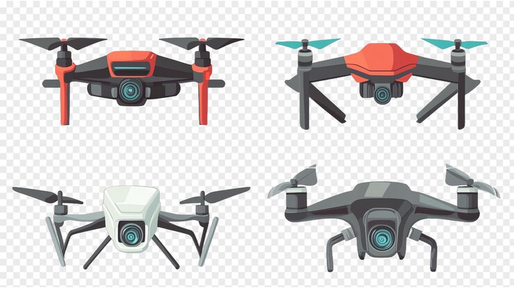 PSD conjunto de aviones no tripulados quadcopteros