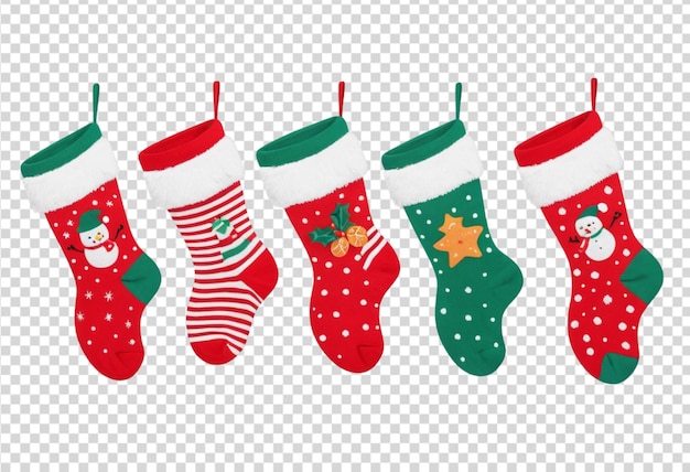 Conjunto de calcetines de Navidad