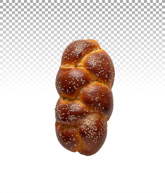 PSD conjunto de pretzels trançados transparentes