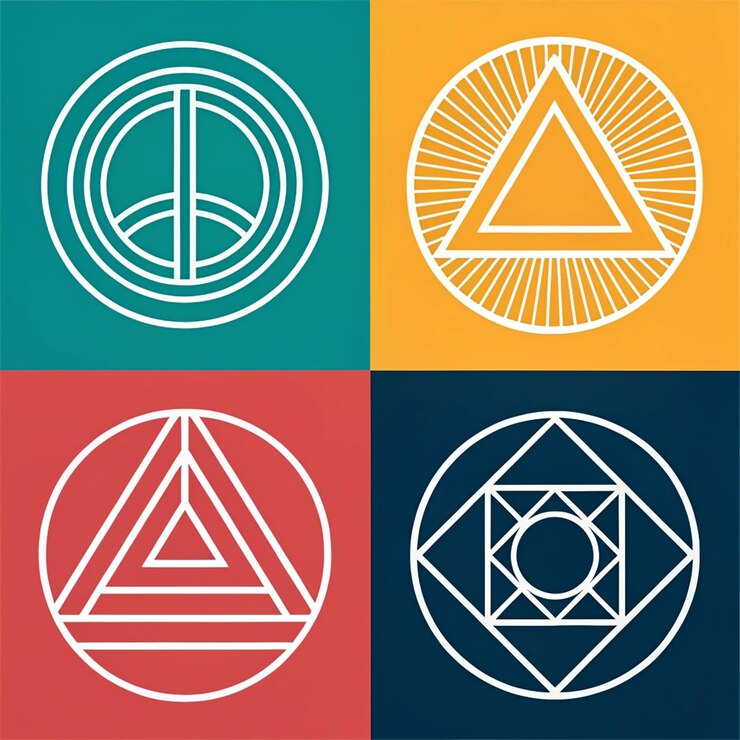 PSD conjunto de diseño de logotipo de la aplicación de chat icon chat diálogo y ilustración vectorial de discusión eps10