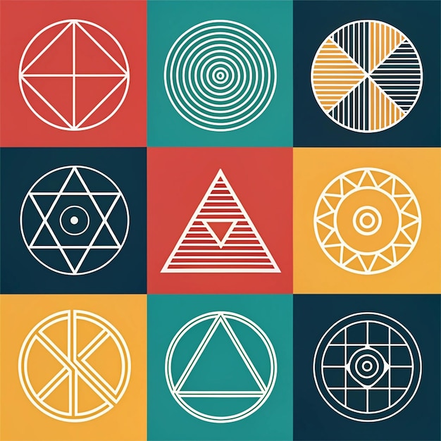 Conjunto de diseño de logotipo de la aplicación de chat Icon chat Diálogo y ilustración vectorial de discusión Eps10