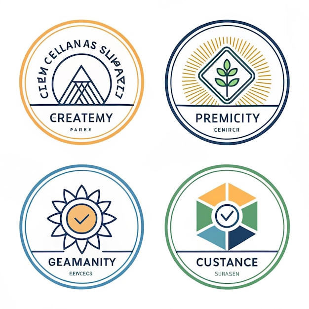 Conjunto de diseño de logotipo de la aplicación de chat Icon chat Diálogo y ilustración vectorial de discusión Eps10