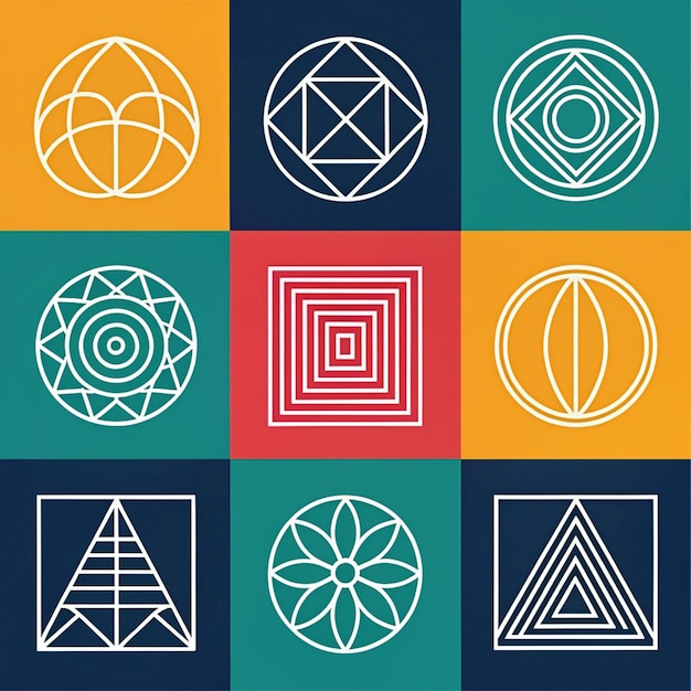 Conjunto de diseño de logotipo de la aplicación de chat Icon chat Diálogo y ilustración vectorial de discusión Eps10