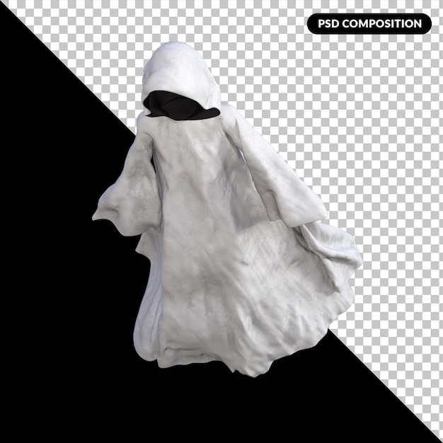 PSD conjunto de elementos de halloween renderizado 3d premium psd