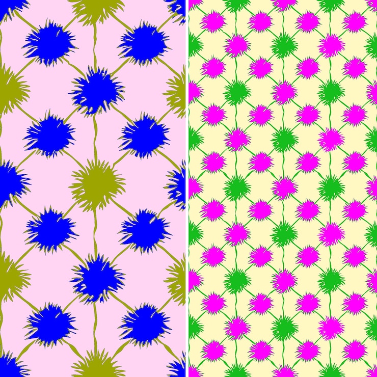 PSD un conjunto de flores de la colección de flores