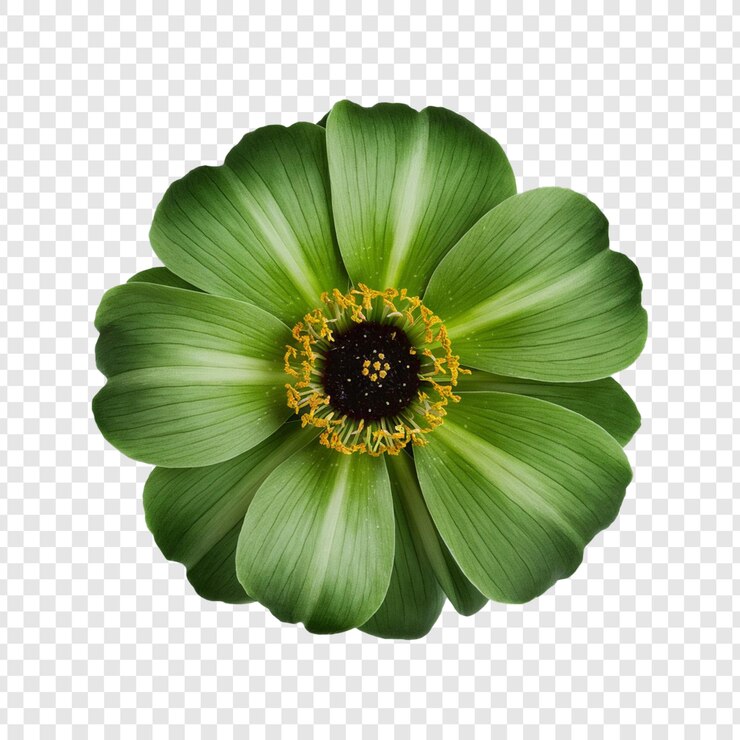 Conjunto de flores del cosmos aisladas sobre un fondo transparente