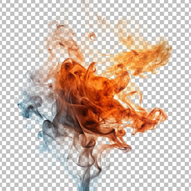 un conjunto de humo de colores con el fondo de la imagen de un caballo
