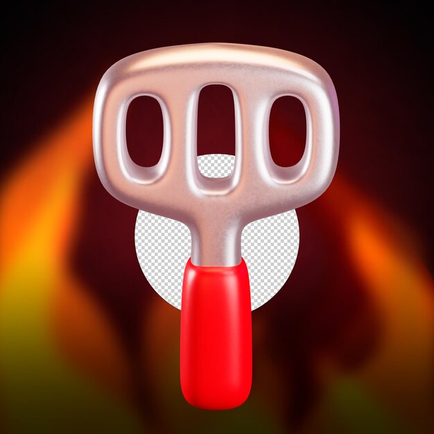 Conjunto de iconos 3d de fiesta de barbacoa