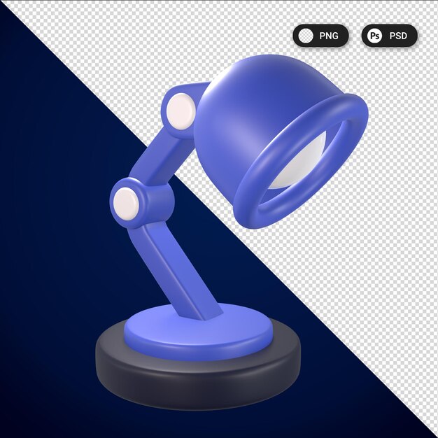 Conjunto de iconos de educación 3D Elementos de diseño web UX UI Representación 3d