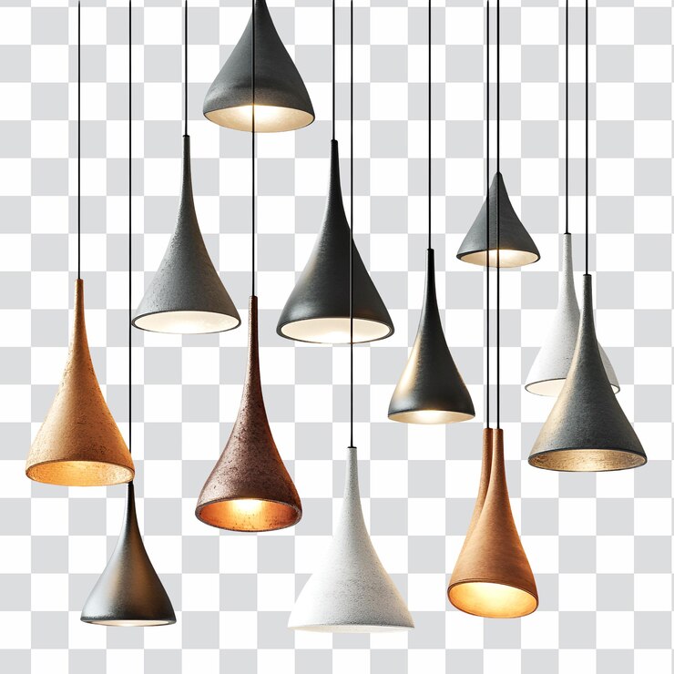 PSD un conjunto de luces colgantes