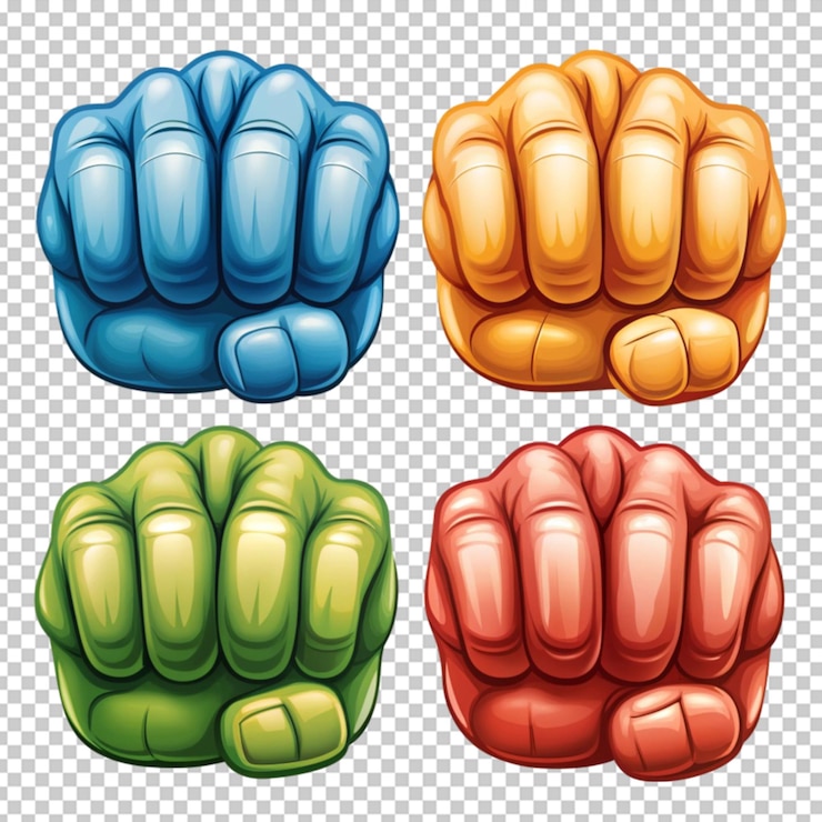 PSD conjunto de manos de perforación