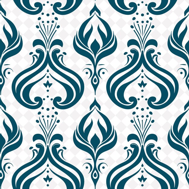 un conjunto de patrones abstractos azules y blancos