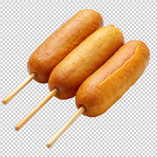 Conjunto de perros de maíz