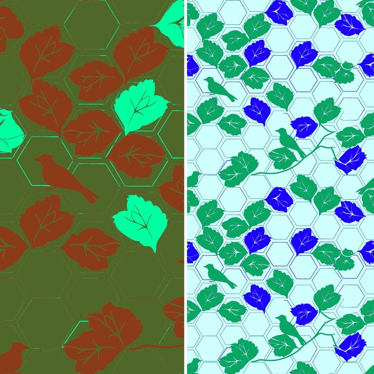 PSD un conjunto de rosas de diferentes colores con un fondo verde
