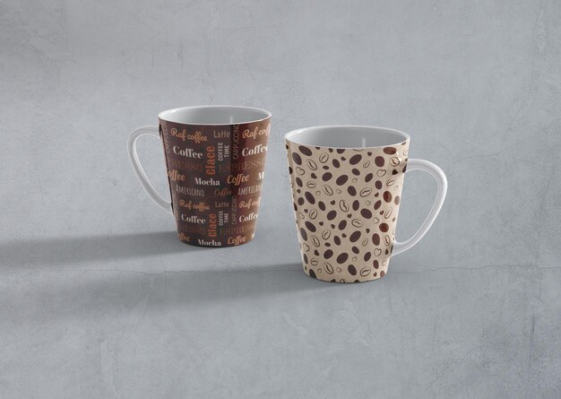 Conjunto de tazas de café