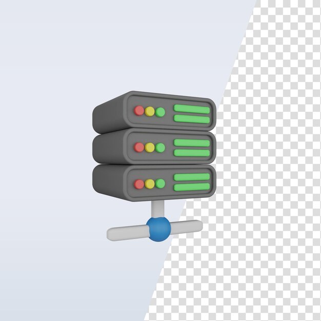 Connexion à La Base De Données Du Serveur D'icônes 3d