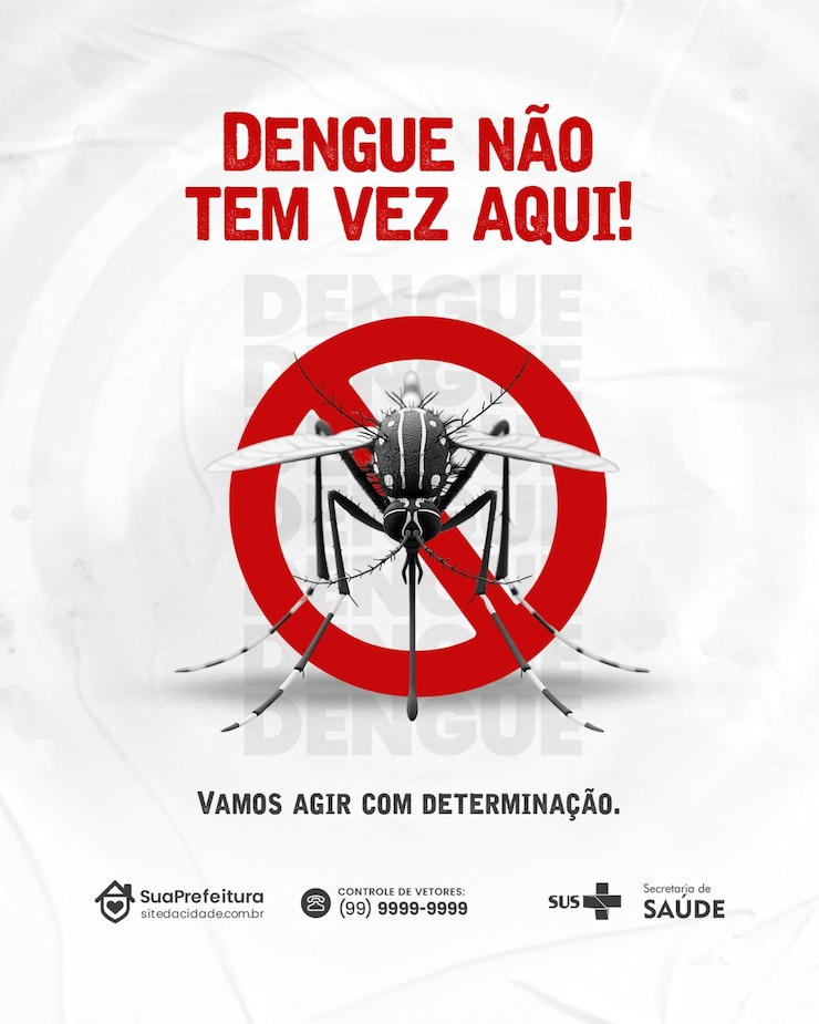 PSD conscientização contra a dengue