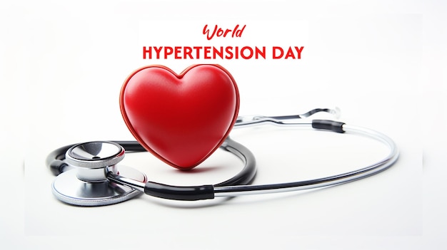 Conscientização sobre o dia mundial da hipertensão