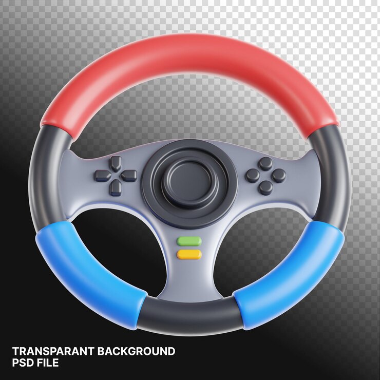 Consola de renderización 3D Ilustración aislada