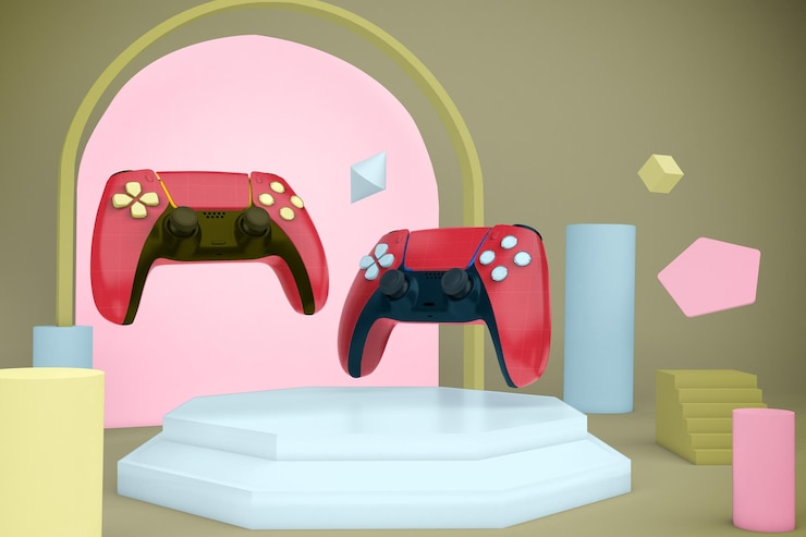 PSD console illustration