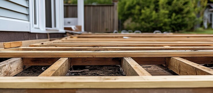 PSD construcción de una cubierta de madera